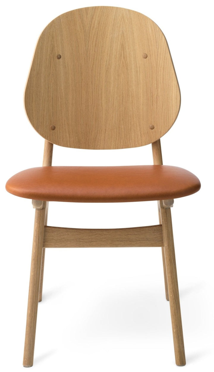 Noble Dining Chair - Warm Nordic - Chairs - Silk 0250/ White Oak - HORNE