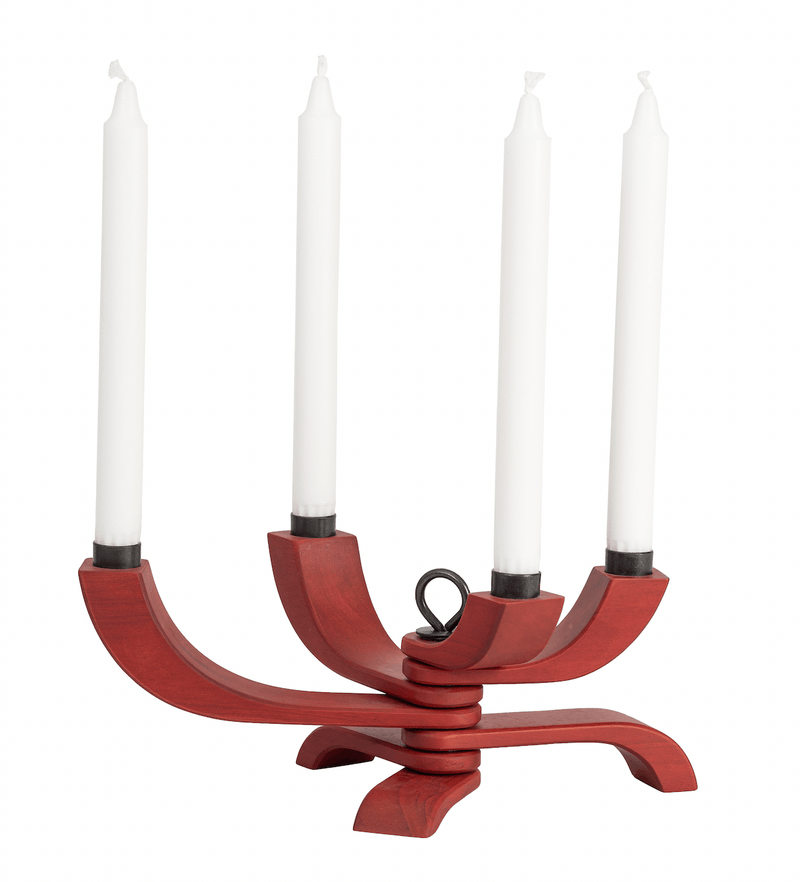 Nordic Light Foldable Candelabra - Design House Stockholm - Candle Holders - White - HORNE