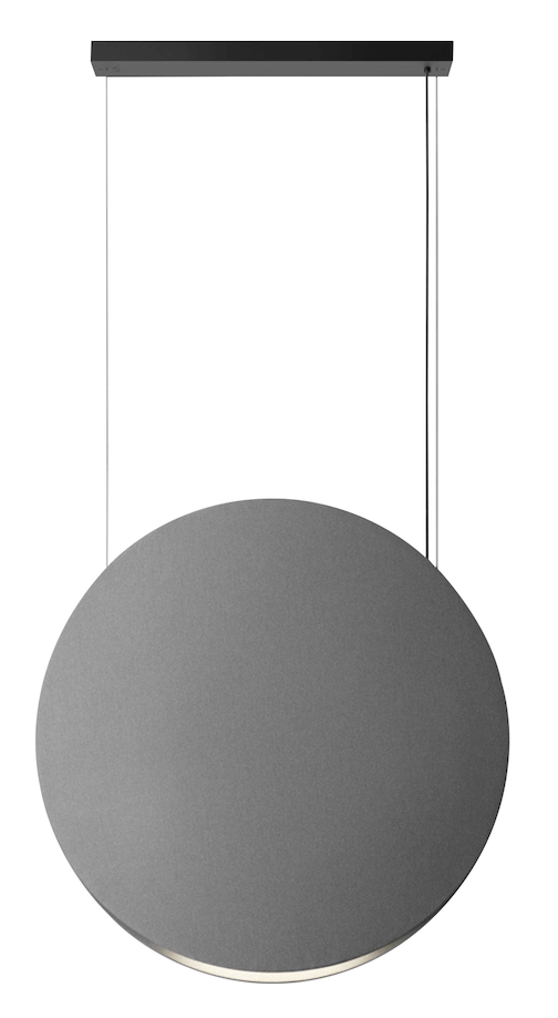 Noren S/100 LED Dimmable Pendant - Bover - Pendants - Direct Light Only - Dark Grey - HORNE