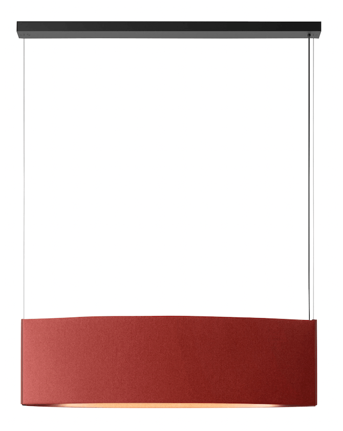 Noren S/123 LED Dimmable Pendant - Bover - Pendants - Direct & Indirect Light - Terracotta - HORNE