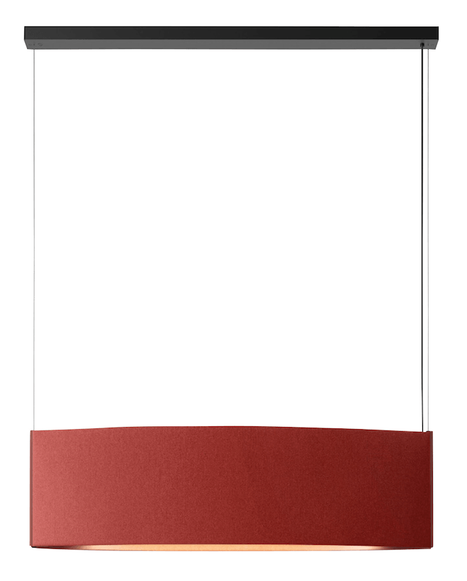 Noren S/123 LED Dimmable Pendant - Bover - Pendants - Direct Light Only - Terracotta - HORNE