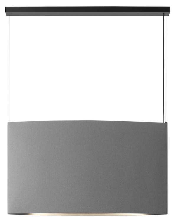 Noren S/123.2 LED Dimmable Pendant - Bover - Pendants - Direct Light Only - Light Grey - HORNE