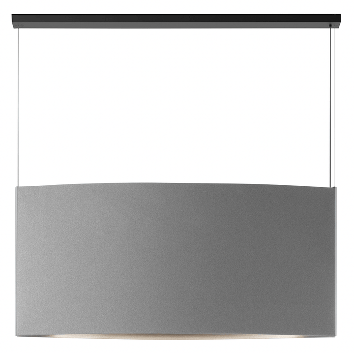 Noren S/151.2 LED Dimmable Pendant - Bover - Pendants - Direct & Indirect Light - Light Grey - HORNE