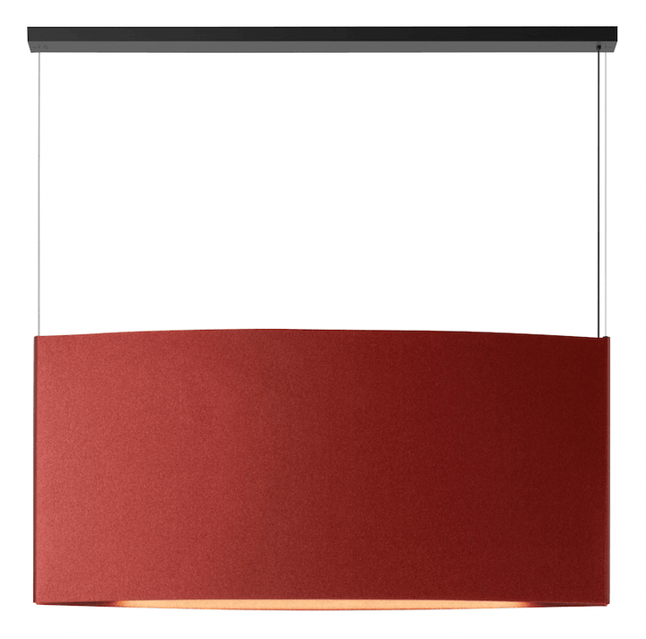Noren S/151.2 LED Dimmable Pendant - Bover - Pendants - Direct & Indirect Light - Terracotta - HORNE