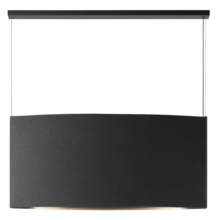 Noren S/151.2 LED Dimmable Pendant - Bover - Pendants - Direct & Indirect Light - Dark Grey - HORNE