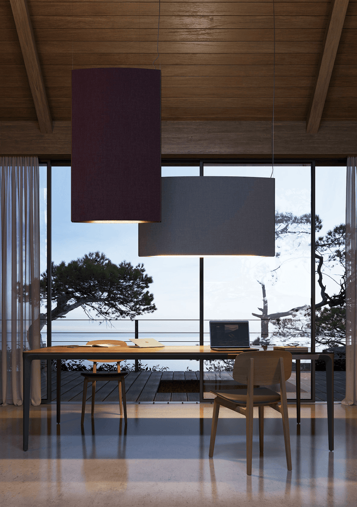Noren S/72 LED Dimmable Pendant - Bover - Pendants - Direct & Indirect Light - Terracotta - HORNE