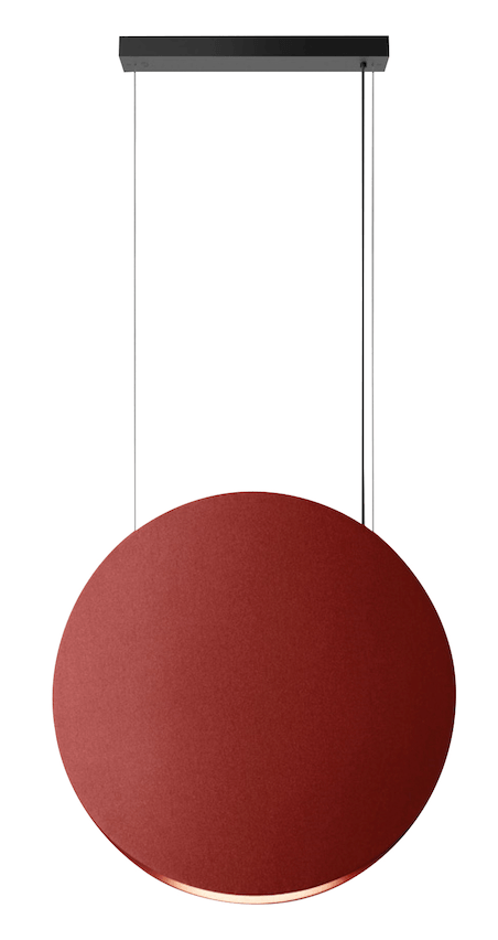 Noren S/85 LED Dimmable Pendant - Bover - Pendants - Direct & Indirect Light - Terracotta - HORNE