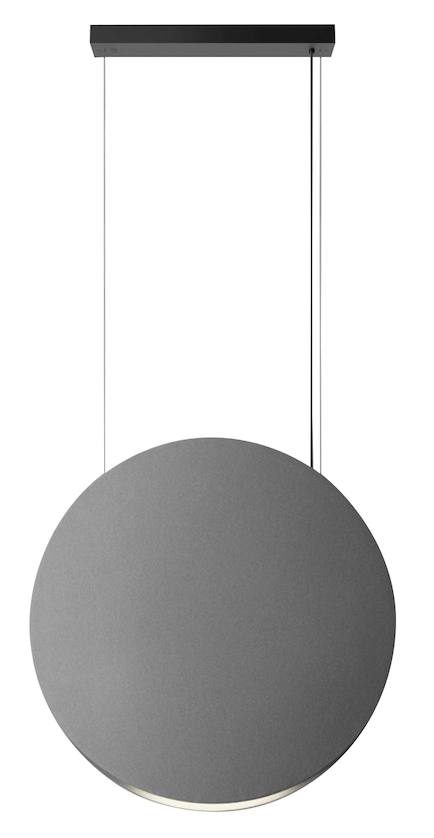 Noren S/85 LED Dimmable Pendant - Bover - Pendants - Direct Light Only - Dark Grey - HORNE