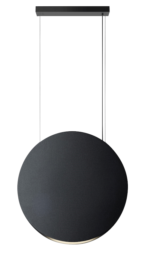 Noren S/85 LED Dimmable Pendant - Bover - Pendants - Direct & Indirect Light - Dark Grey - HORNE