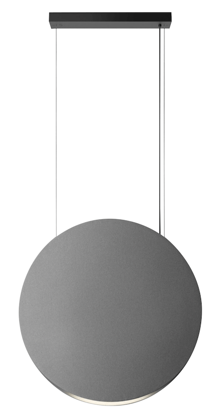 Noren S/85 LED Dimmable Pendant - Bover - Pendants - Direct & Indirect Light - Light Grey - HORNE