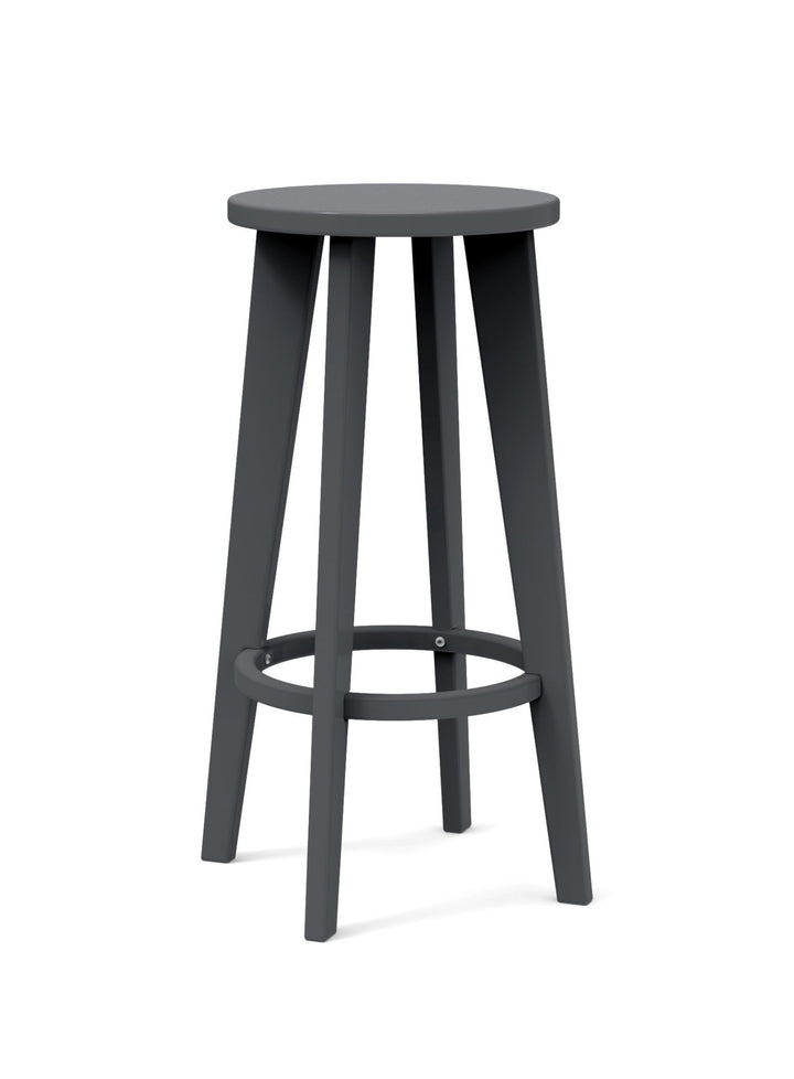 Norm Bar Stool - Loll Designs - Outdoor Furniture - Charcoal Grey - HORNE