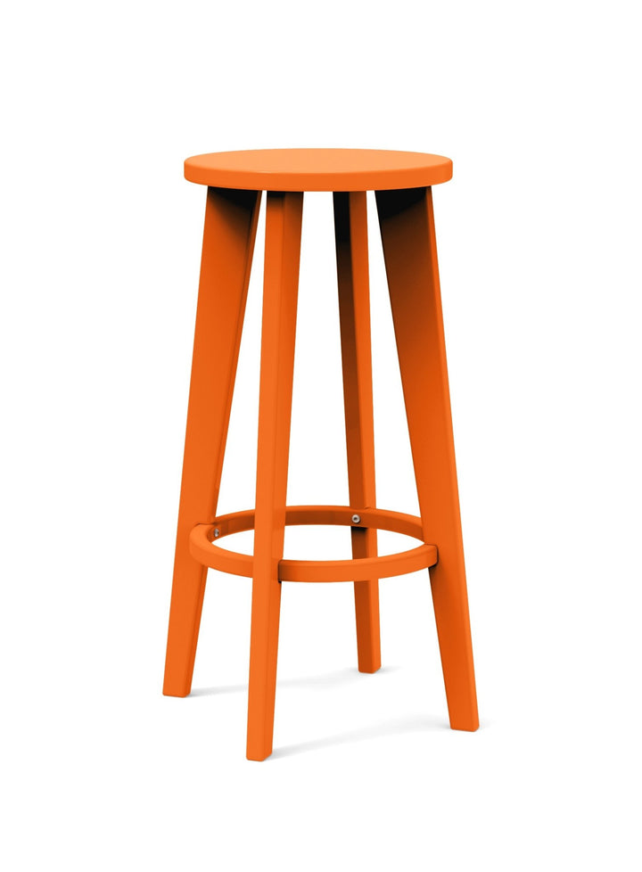 Norm Bar Stool - Loll Designs - Outdoor Furniture - Sunset Orange - HORNE