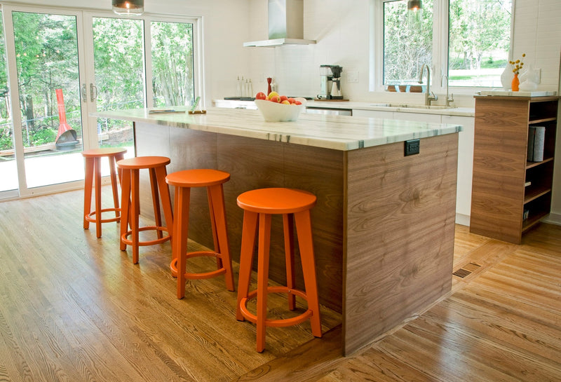 Norm Counter Stool - Loll Designs - Outdoor Furniture - Black - HORNE