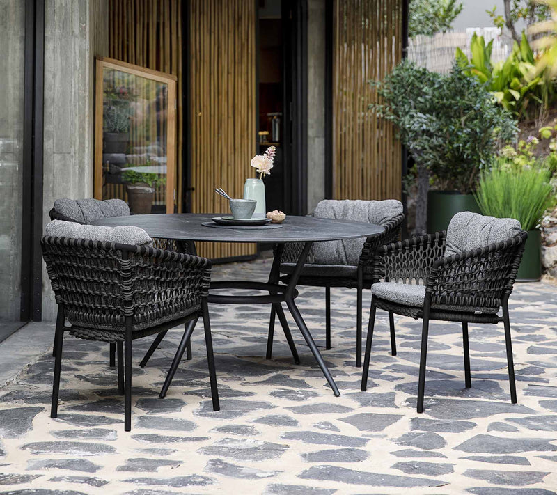 Ocean Chair - Cane Line - Outdoor Furniture - Dark Green - No Cushion - HORNE