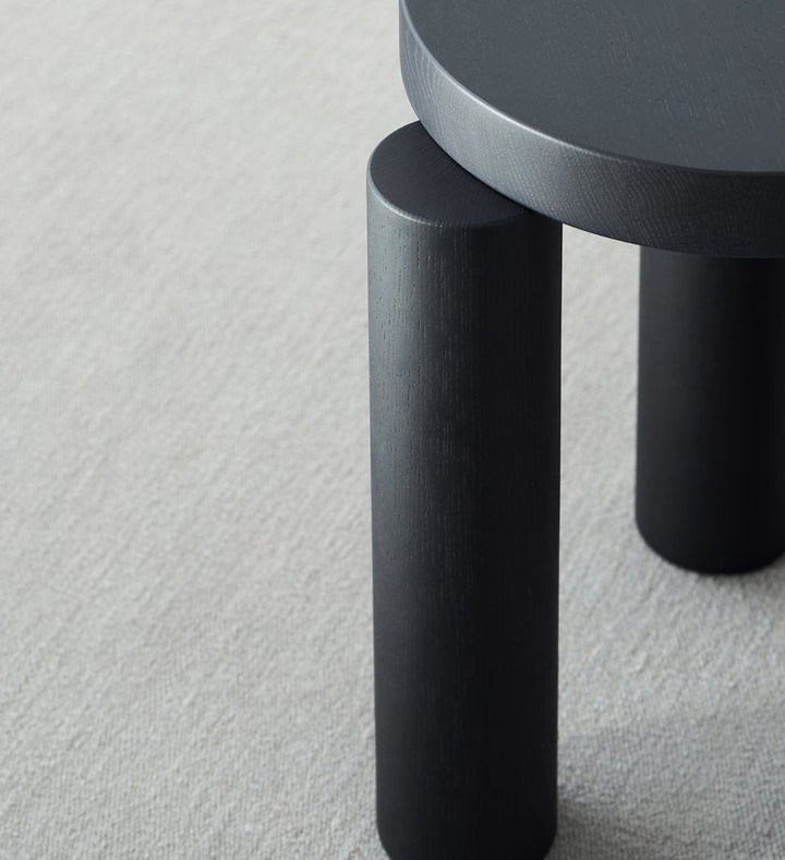 Offset Stool - Resident - Table + Task - Black - HORNE