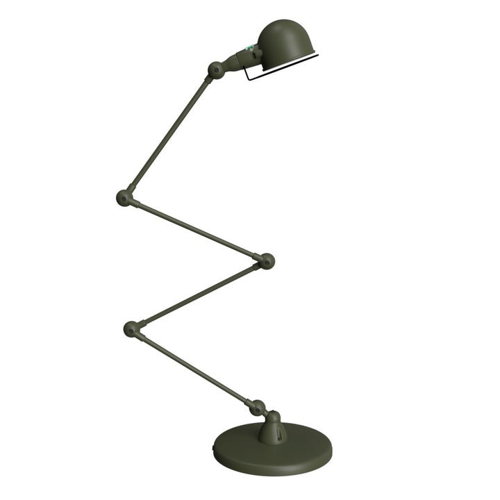 Signal Zig - Zag Floor Lamp - SI433 - Jielde - Floor Lamps - Matte - Olive Green - RAL6003 - HORNE