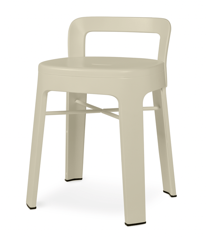 Ombra Low Stool - RS Barcelona - Stools + Benches + Ottomans - Add Backrest - Grey - HORNE