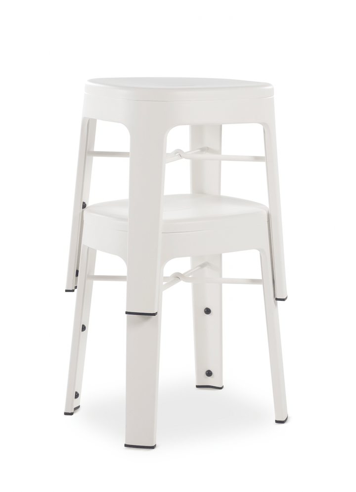 Ombra Low Stool - RS Barcelona - Stools + Benches + Ottomans - No Backrest - Grey - HORNE