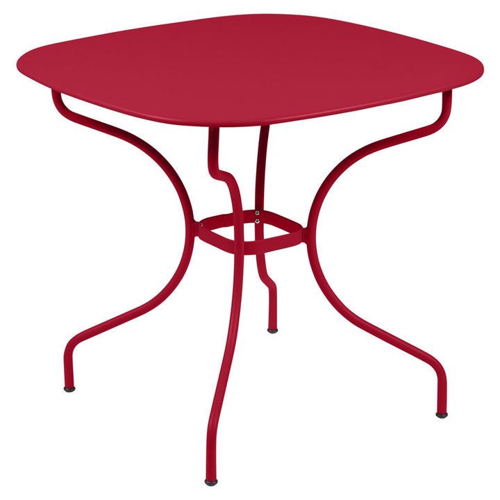 Opera+ Carronde Table 32" x 32" - Fermob - Outdoor Furniture - Chili Red - HORNE