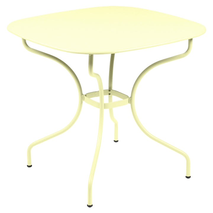 Opera+ Carronde Table 32" x 32" - Fermob - Outdoor Furniture - Frosted Lemon - HORNE