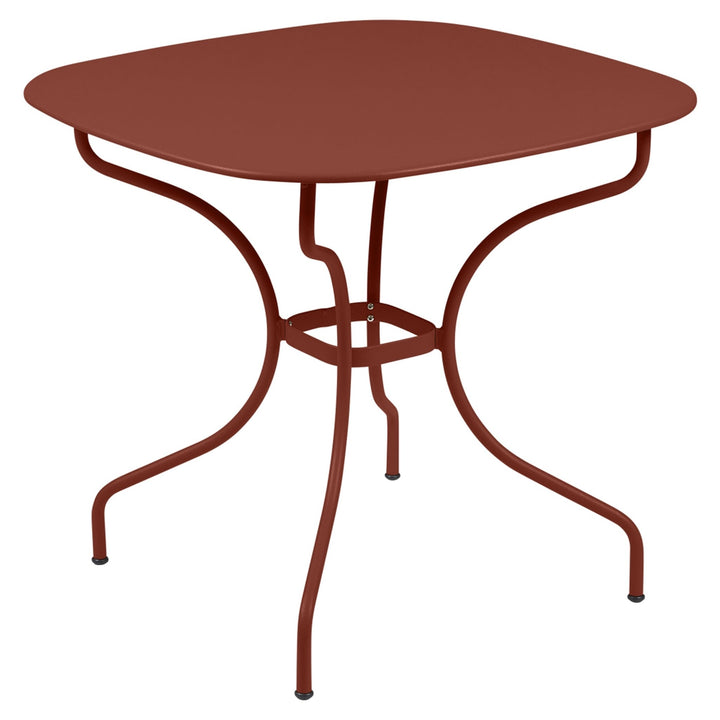 Opera+ Carronde Table 32" x 32" - Fermob - Outdoor Furniture - Red Ochre - HORNE