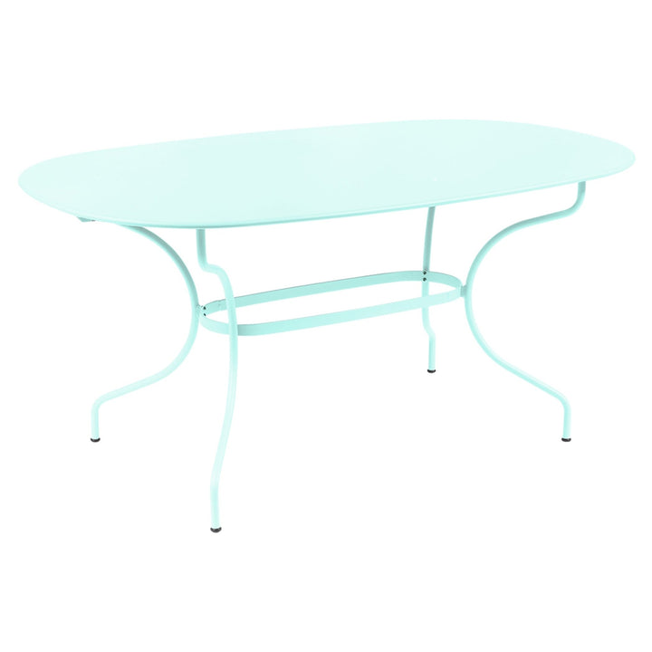Opera+ Oval Table 63" x 35" - Fermob - Outdoor Furniture - Ice Mint - HORNE