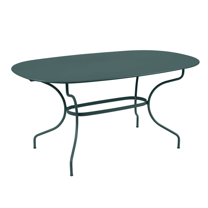 Opera+ Oval Table 63" x 35" - Fermob - Outdoor Furniture - Storm Grey - HORNE