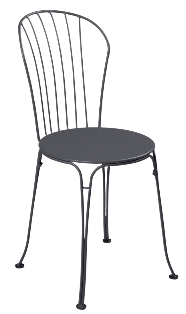 Opera+ Side Chair - Set of 2 - Fermob - Outdoor Furniture - Anthracite - HORNE