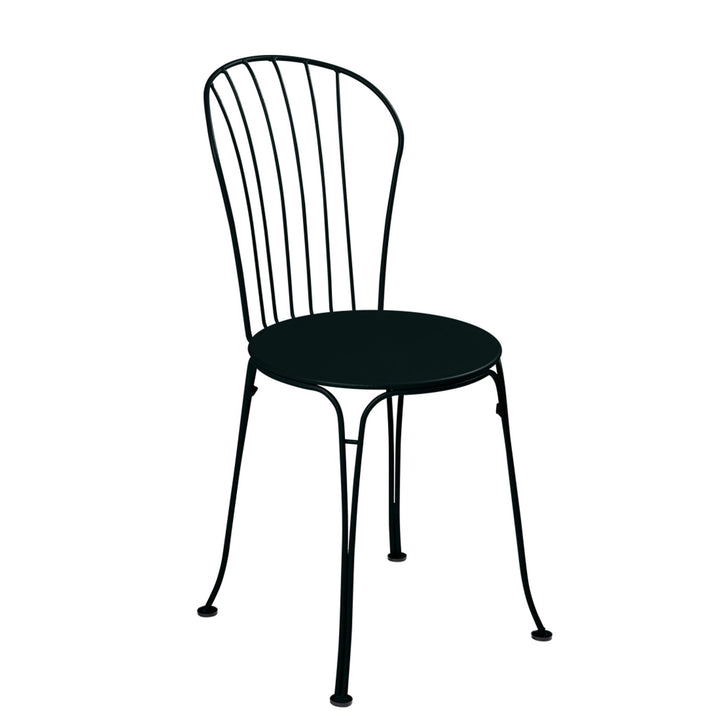 Opera+ Side Chair - Set of 2 - Fermob - Outdoor Furniture - Liquorice - HORNE