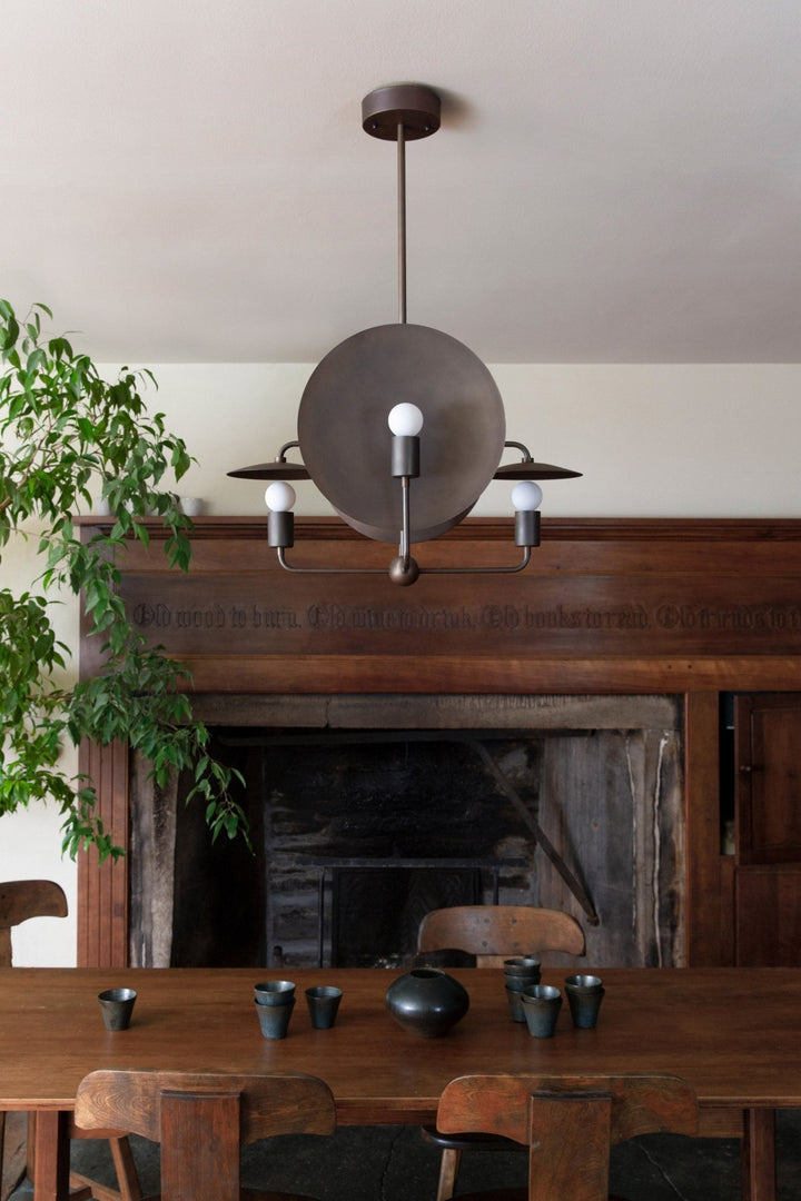 Orbit Chandelier - Workstead - Chandeliers - Brushed Nickel - Small - HORNE