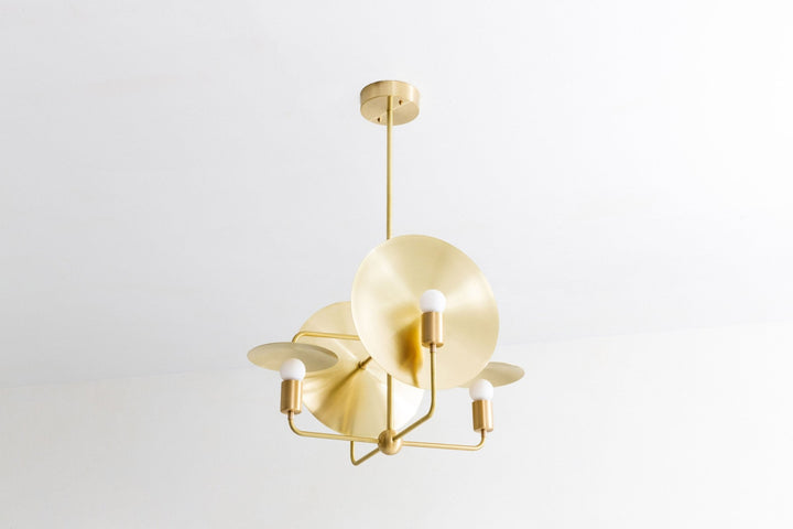 Orbit Chandelier - Workstead - Chandeliers - Brushed Nickel - Small - HORNE