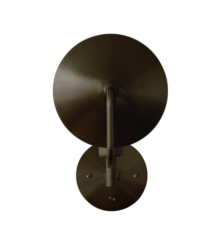 Orbit Sconce - Workstead - Wall Sconces - Plug - In - Hewn Brass - HORNE