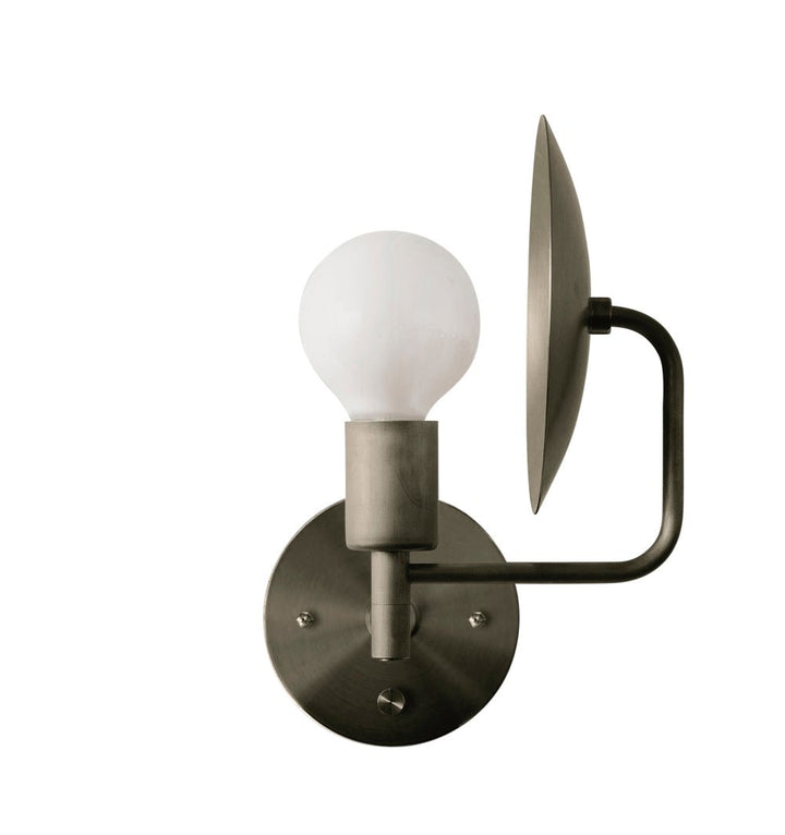 Orbit Sconce - Workstead - Wall Sconces - Plug - In - Hand - Finished Bronze - HORNE