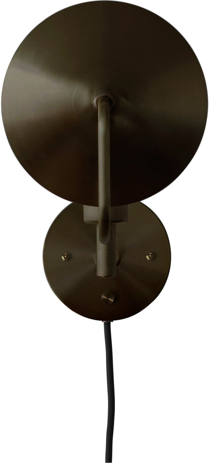 Orbit Sconce - Workstead - Wall Sconces - Plug - In - Hand - Finished Bronze - HORNE