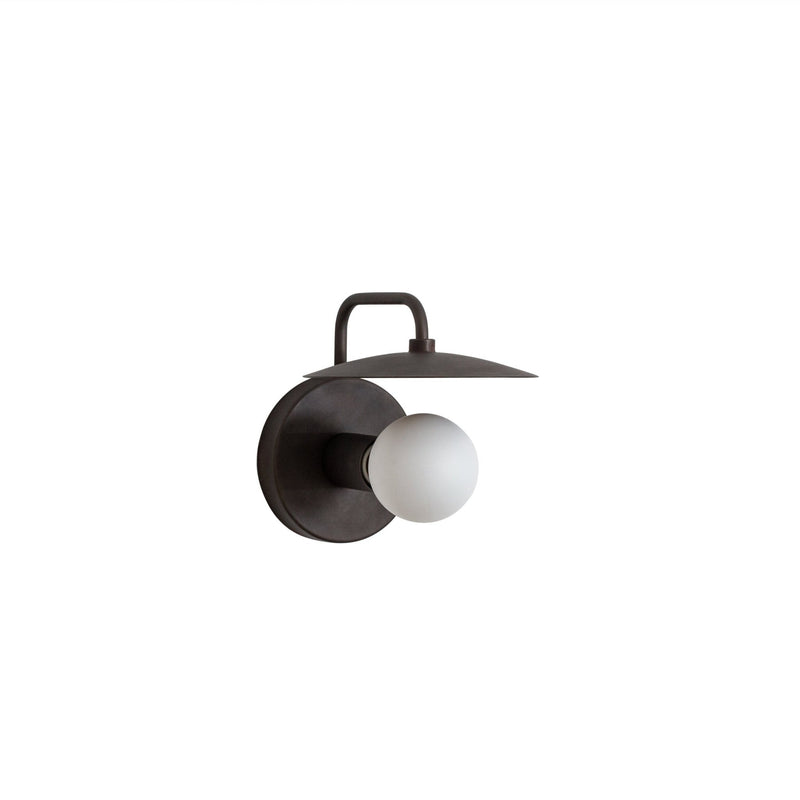 Orbit Solo Wall Sconce - Workstead - Wall Sconces - Brushed Nickel - HORNE