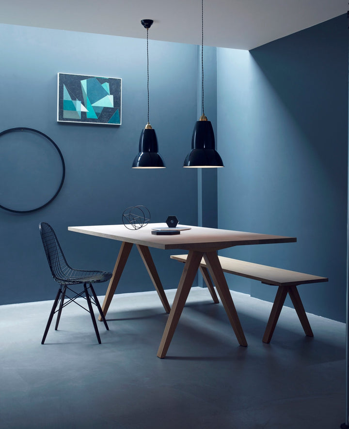 Original 1227 Brass Pendant Light - Anglepoise - Pendants - Elephant Grey - HORNE
