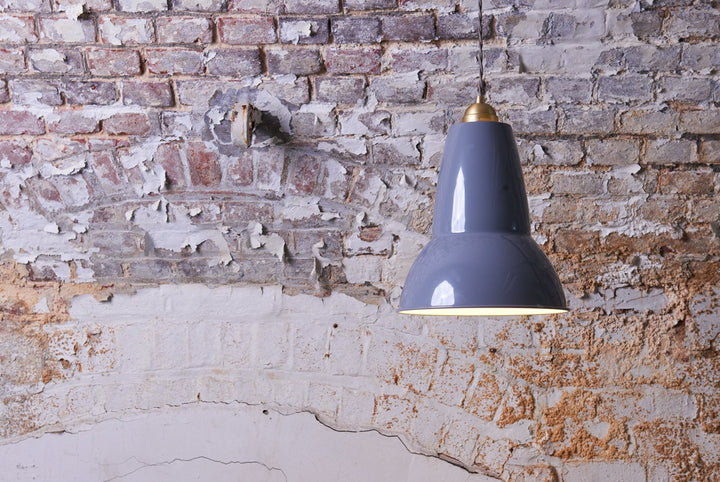 Original 1227 Brass Pendant Light - Anglepoise - Pendants - Elephant Grey - HORNE