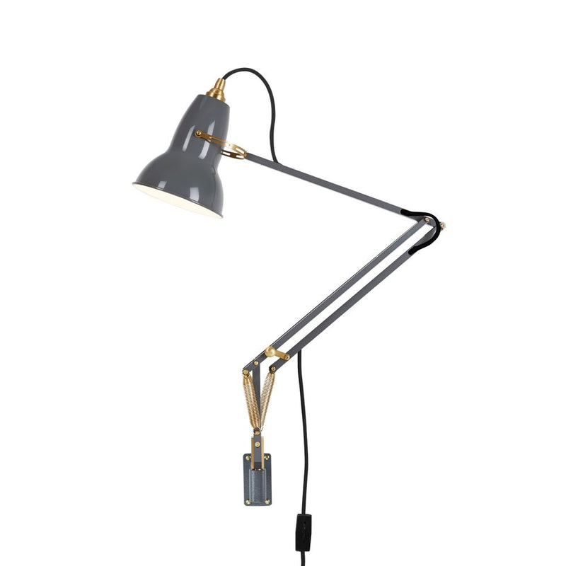 Original 1227 Brass Wall Mounted Lamp - Anglepoise - Wall Sconces - Jet Black - HORNE