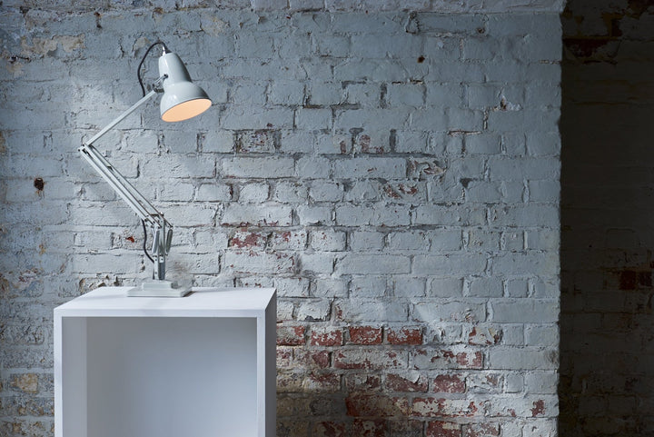 Original 1227 Desk Lamp with Desk Insert - Anglepoise - Table + Task - Bright Chrome - HORNE