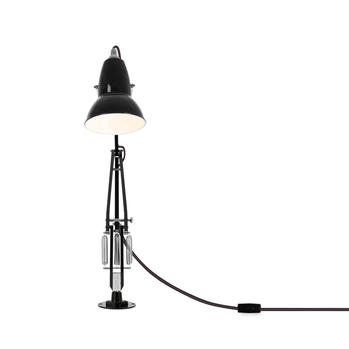 Original 1227 Desk Lamp with Desk Insert - Anglepoise - Table + Task - Bright Chrome - HORNE