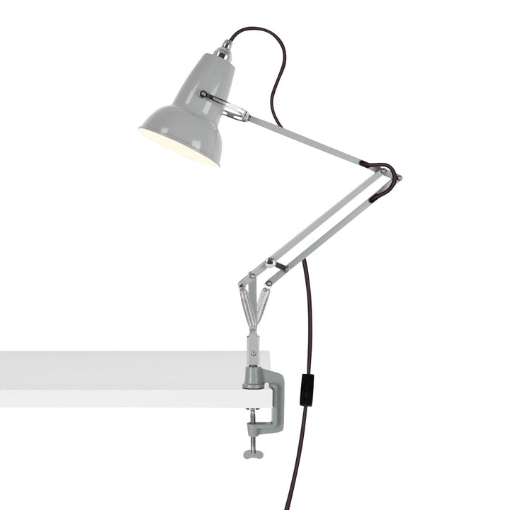 Original 1227 Mini Lamp with Clamp - Anglepoise - Table + Task - Dove Grey - HORNE