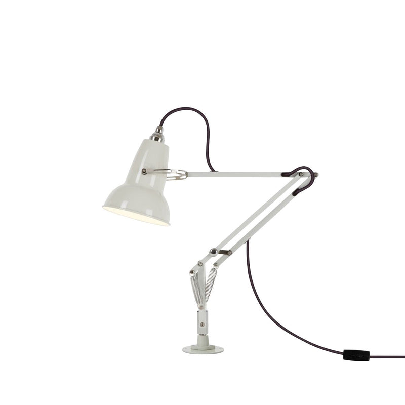 Original 1227 Mini Lamp with Desk Insert - Anglepoise - Table + Task - Jet Black - HORNE