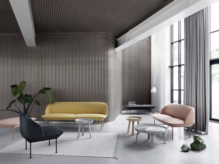 Oslo Sofa - 3 - Seater - Muuto - Sofas - Navy Vidar 554 & Navy Blue Legs - HORNE