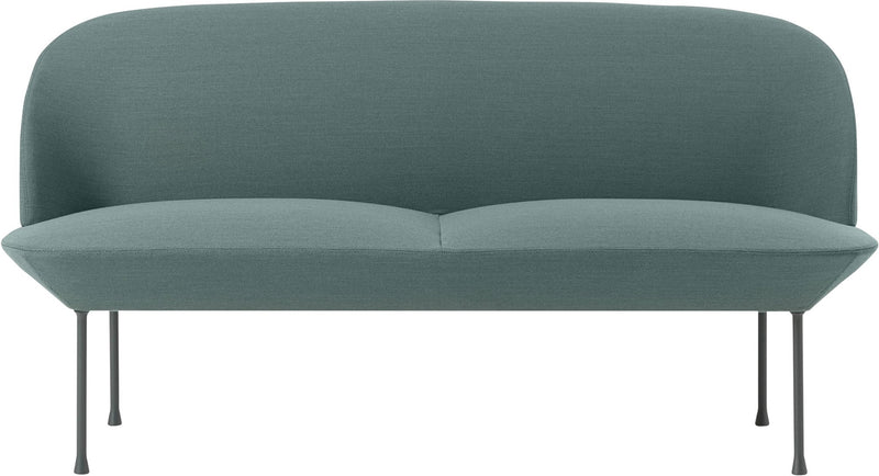 Oslo Sofa - 3 - Seater - Muuto - Sofas - Green Steelcut Trio 966 & Dark Grey Legs - HORNE