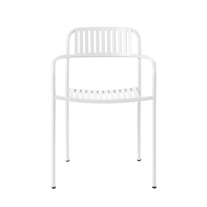 Outdoor Patio Slatted Armchair - Set of 2 - Tolix - Outdoor Furniture - Dark Grey - HORNE