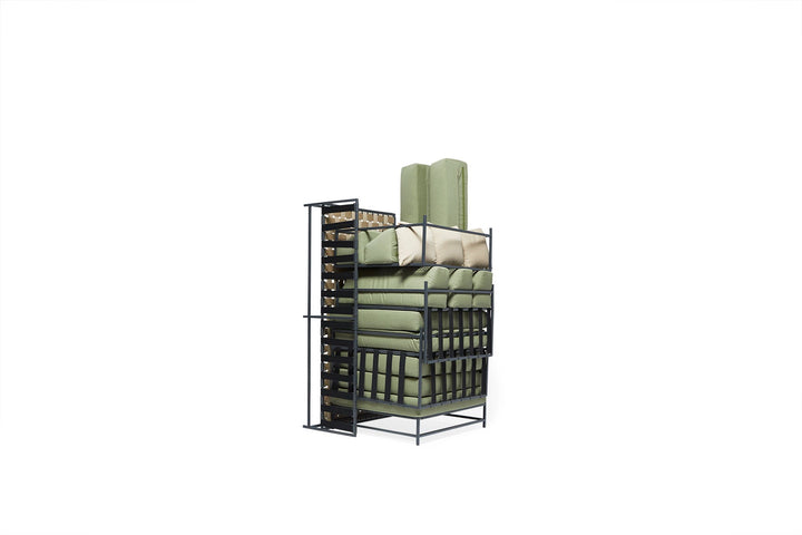 Outdoor Sectional - Stephen Kenn - Sofas - Leaf & Charcoal - HORNE