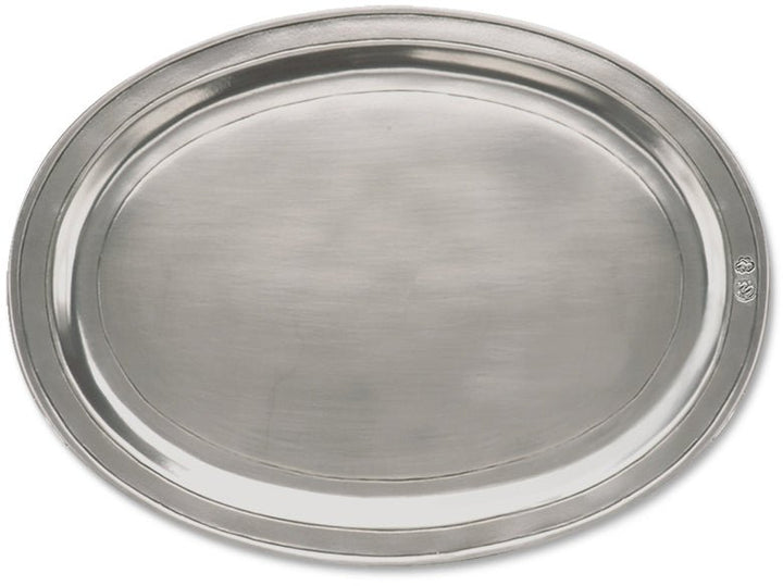 Oval Incised Tray