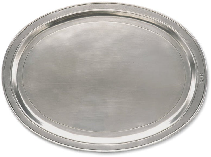 Oval Incised Tray