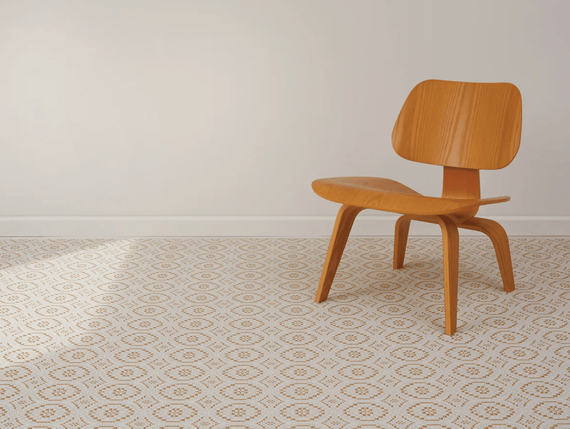 Overshot Floor Mat - Chilewich Rugs - Small - Thyme - HORNE