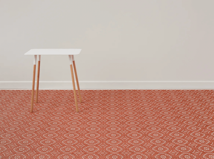 Overshot Floor Mat - Chilewich - Rugs - Small - Paprika - HORNE